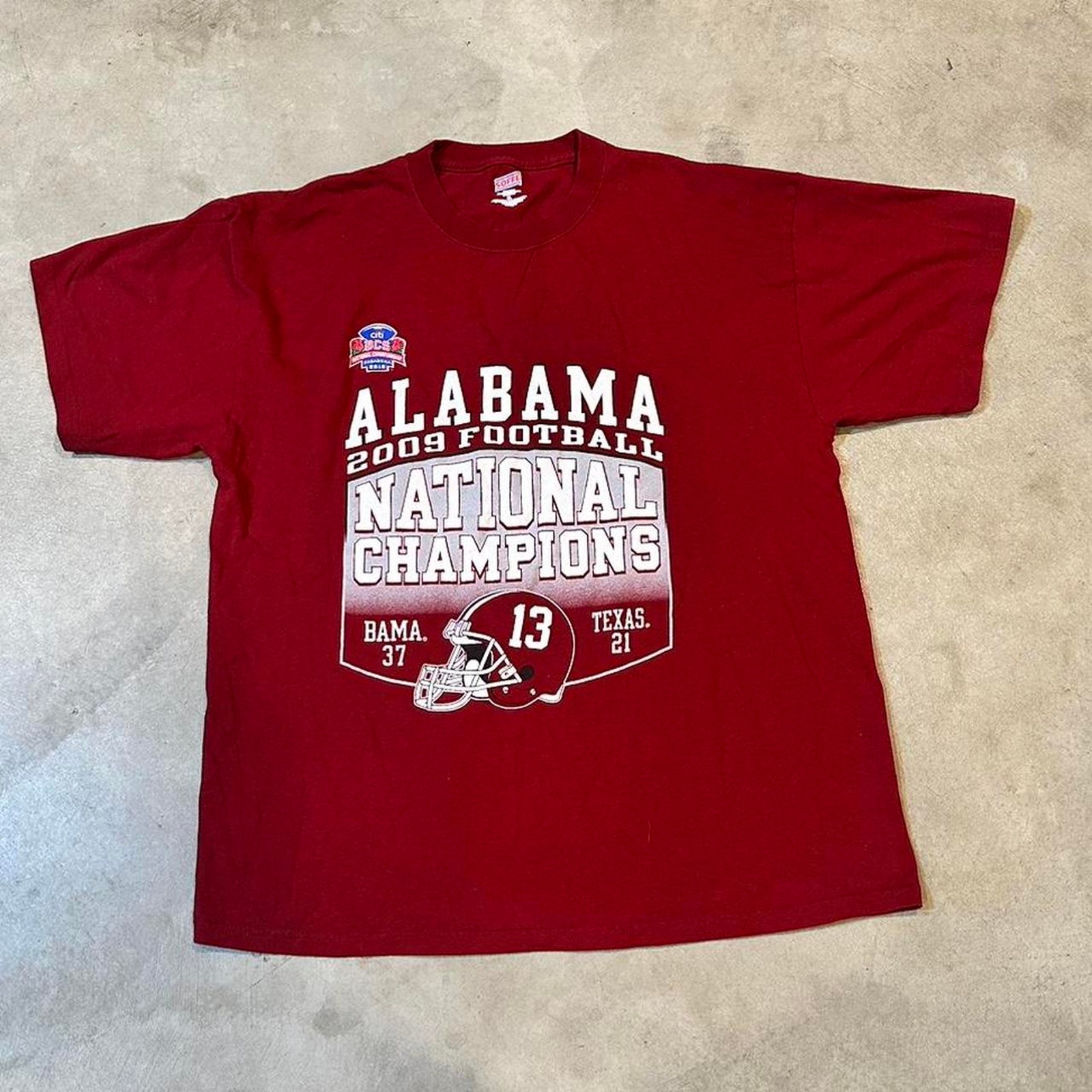 2009 University Of Alabama Crimson Tide Ncaa Football National Champions Shirt